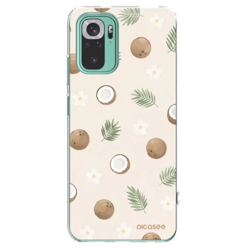 Picasee silikonski prozorni ovitek za Xiaomi Redmi Note 10 Pro - Coconut Breeze