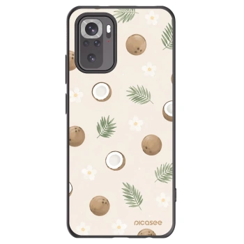 Picasee silikonski črni ovitek za Xiaomi Redmi Note 10S - Coconut Breeze