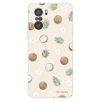 Picasee silikonski prozorni ovitek za Xiaomi Poco F3 - Coconut Breeze