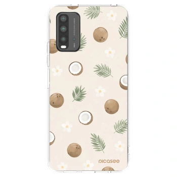 Picasee silikonski prozorni ovitek za Xiaomi Redmi 9T - Coconut Breeze