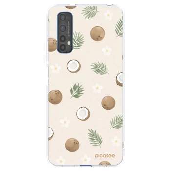 Picasee silikonski prozorni ovitek za Realme 7 - Coconut Breeze