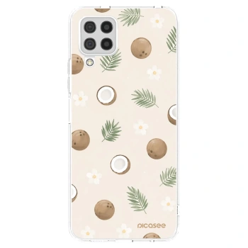 Picasee silikonski prozorni ovitek za Samsung Galaxy A22 A225F 4G - Coconut Breeze