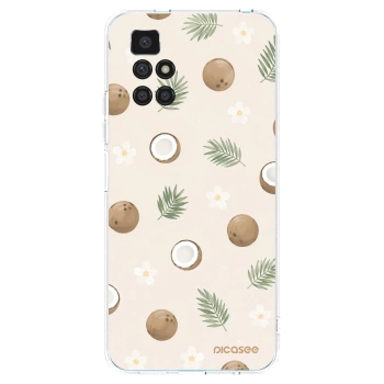 Picasee silikonski prozorni ovitek za Xiaomi Redmi 10 - Coconut Breeze