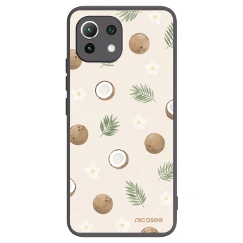 Picasee silikonski črni ovitek za Xiaomi 11 Lite 5G NE - Coconut Breeze
