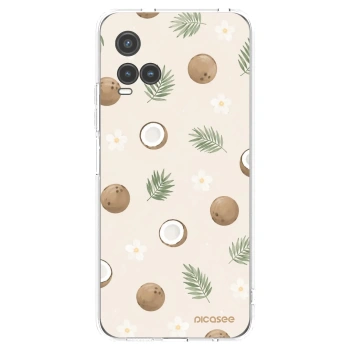 Picasee silikonski prozorni ovitek za Vivo Y33s - Coconut Breeze