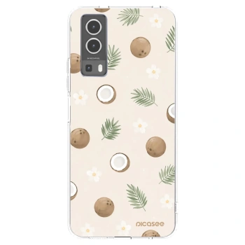 Picasee silikonski prozorni ovitek za Vivo Y72 5G - Coconut Breeze