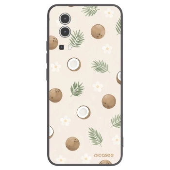 Picasee silikonski črni ovitek za Vivo Y72 5G - Coconut Breeze