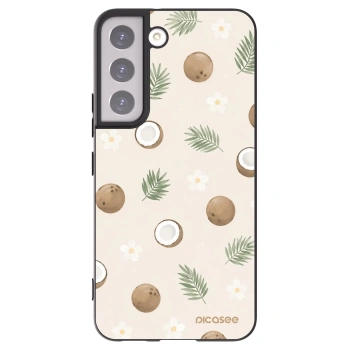 Picasee silikonski črni ovitek za Samsung Galaxy S22 5G - Coconut Breeze