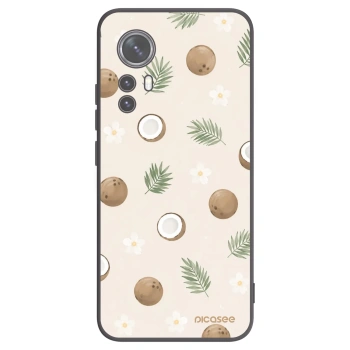 Picasee silikonski črni ovitek za Xiaomi 12 - Coconut Breeze
