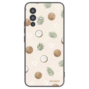 Picasee silikonski črni ovitek za Vivo V23 5G - Coconut Breeze