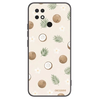 Picasee silikonski črni ovitek za Xiaomi Redmi 10C - Coconut Breeze