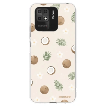 Picasee silikonski prozorni ovitek za Xiaomi Redmi 10C - Coconut Breeze