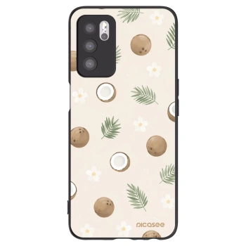 Picasee silikonski črni ovitek za OPPO A16s - Coconut Breeze
