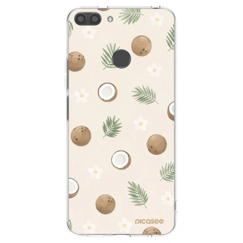 Picasee silikonski prozorni ovitek za Huawei P Smart - Coconut Breeze