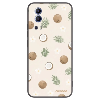 Picasee silikonski črni ovitek za Vivo Y52 5G - Coconut Breeze