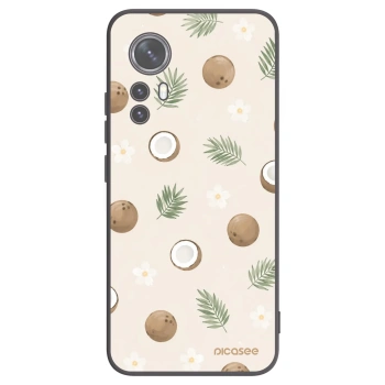 Picasee silikonski črni ovitek za Xiaomi 12X - Coconut Breeze