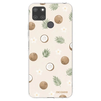 Picasee silikonski prozorni ovitek za Realme C21Y - Coconut Breeze