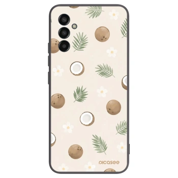 Picasee silikonski črni ovitek za Samsung Galaxy M13 M135F - Coconut Breeze