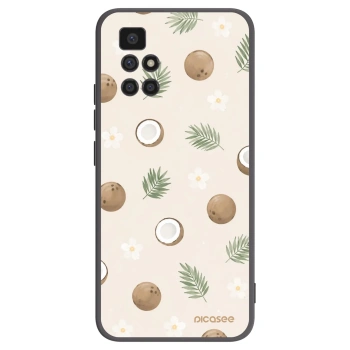 Picasee silikonski črni ovitek za Xiaomi Redmi 10 (2022) - Coconut Breeze