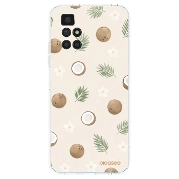Picasee silikonski prozorni ovitek za Xiaomi Redmi 10 (2022) - Coconut Breeze
