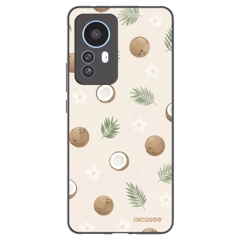 Picasee silikonski črni ovitek za Xiaomi 12T Pro - Coconut Breeze
