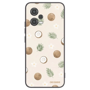 Picasee silikonski črni ovitek za Xiaomi Poco X5 - Coconut Breeze
