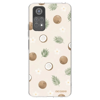 Picasee silikonski prozorni ovitek za Xiaomi Redmi Note 11S 5G - Coconut Breeze