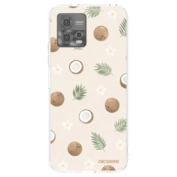 Picasee silikonski prozorni ovitek za Motorola Moto G72 - Coconut Breeze