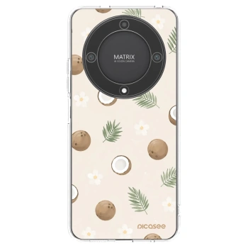 Picasee silikonski prozorni ovitek za Honor Magic5 Lite 5G - Coconut Breeze