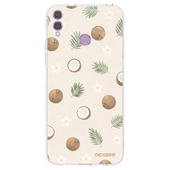 Picasee silikonski prozorni ovitek za Honor 8X - Coconut Breeze