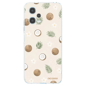Picasee silikonski prozorni ovitek za Xiaomi Redmi Note 12 5G - Coconut Breeze