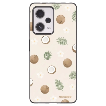 Picasee silikonski črni ovitek za Xiaomi Redmi Note 12 Pro+ 5G - Coconut Breeze