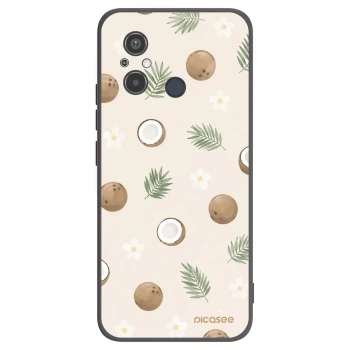 Picasee silikonski črni ovitek za Xiaomi Redmi 12C - Coconut Breeze