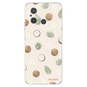 Picasee silikonski prozorni ovitek za Xiaomi Redmi 12C - Coconut Breeze
