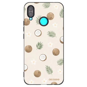 Picasee silikonski črni ovitek za Huawei Nova 3 - Coconut Breeze