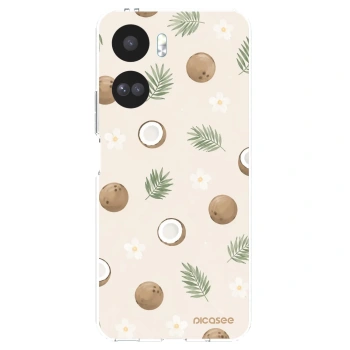 Picasee silikonski prozorni ovitek za Honor 90 Lite 5G - Coconut Breeze