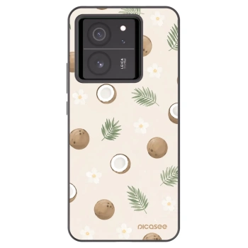 Picasee silikonski črni ovitek za Xiaomi 13T - Coconut Breeze