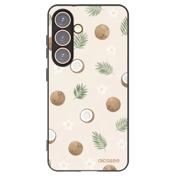 Picasee silikonski črni ovitek za Samsung Galaxy S24 S921B 5G - Coconut Breeze