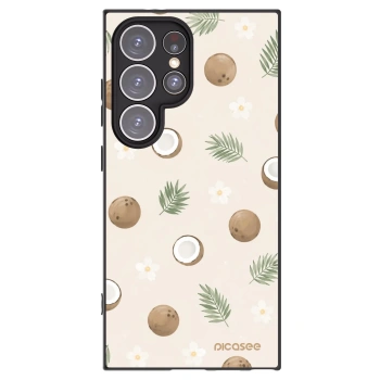 Picasee silikonski črni ovitek za Samsung Galaxy S24 Ultra S928B 5G - Coconut Breeze