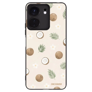 Picasee silikonski črni ovitek za Xiaomi Redmi 13C 4G - Coconut Breeze