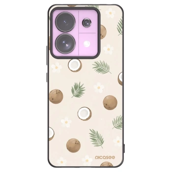 Picasee silikonski črni ovitek za Xiaomi Redmi Note 13 Pro 5G - Coconut Breeze