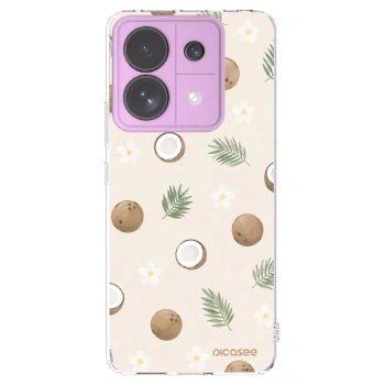 Picasee silikonski prozorni ovitek za Xiaomi Redmi Note 13 Pro 5G - Coconut Breeze