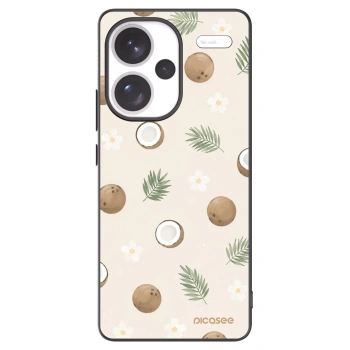 Picasee silikonski črni ovitek za Xiaomi Redmi Note 13 Pro+ 5G - Coconut Breeze