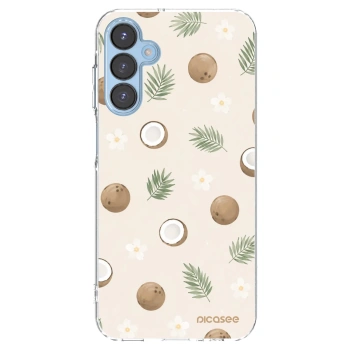 Picasee silikonski prozorni ovitek za Samsung Galaxy A15 A156B 5G - Coconut Breeze