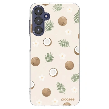 Picasee silikonski prozorni ovitek za Samsung Galaxy A15 A155F 4G - Coconut Breeze
