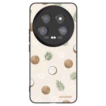Picasee silikonski črni ovitek za Xiaomi 14 Ultra - Coconut Breeze