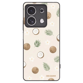 Picasee silikonski črni ovitek za Xiaomi Redmi Note 13 4G - Coconut Breeze