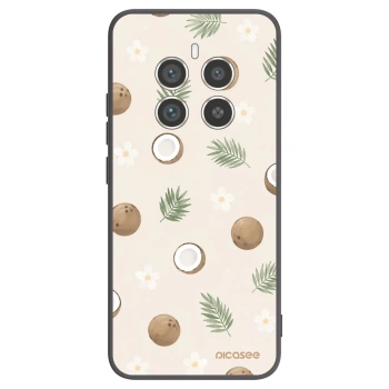 Picasee silikonski črni ovitek za Realme 12 Pro 5G - Coconut Breeze