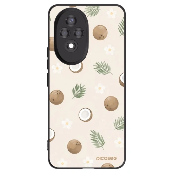 Picasee silikonski črni ovitek za Honor 200 Pro 5G - Coconut Breeze
