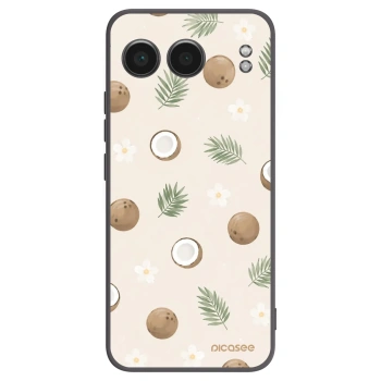 Picasee silikonski črni ovitek za OnePlus Nord 4 - Coconut Breeze